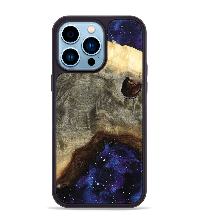 iPhone 14 Pro Max Wood Phone Case - Aracely (Cosmos, 798500)