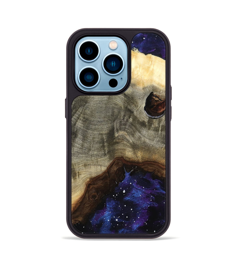 iPhone 14 Pro Wood Phone Case - Aracely (Cosmos, 798500)