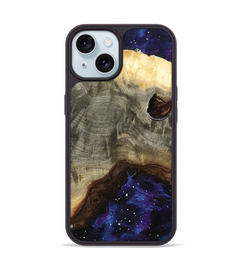 iPhone 15 Wood Phone Case - Aracely (Cosmos, 798500)