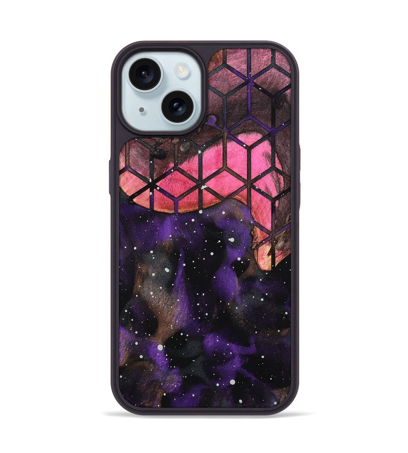iPhone 15 Wood Phone Case - Pete (Cosmos, 798512)