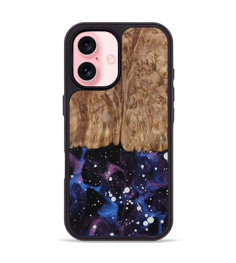 iPhone 16 Wood Phone Case - Wilda (Cosmos, 798518)