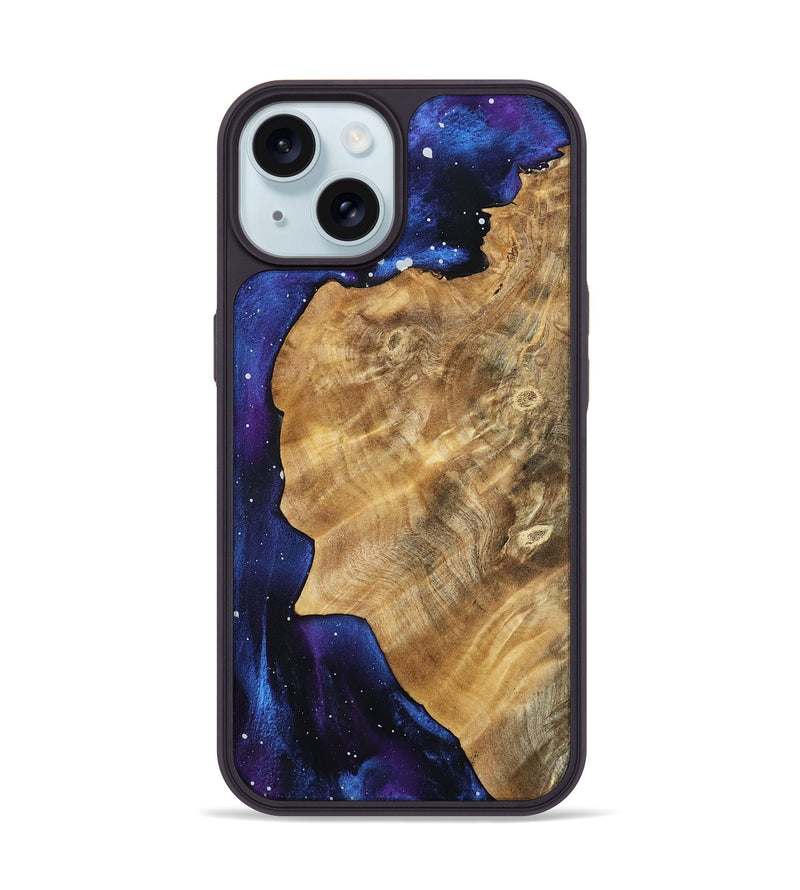 iPhone 15 Wood Phone Case - Selina (Cosmos, 798533)