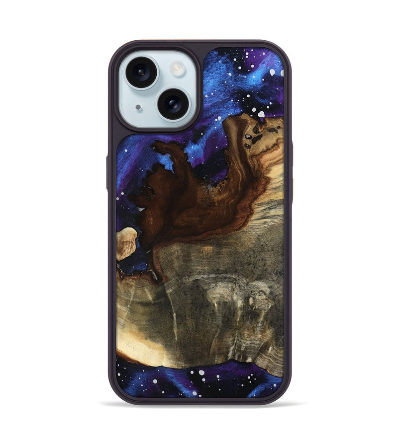 iPhone 15 Wood Phone Case - Barry (Cosmos, 798537)