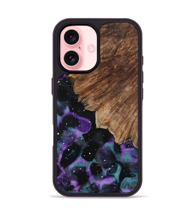 iPhone 16 Wood Phone Case - Clora (Cosmos, 798542)