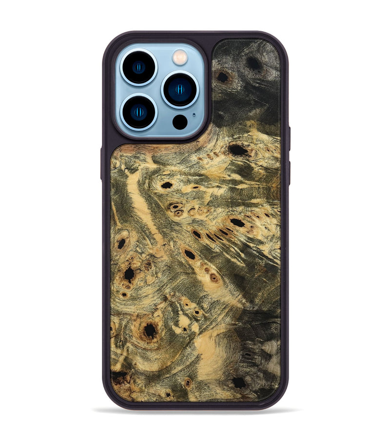 iPhone 14 Pro Max Wood Phone Case - Kamden (Wood Burl, 798551)