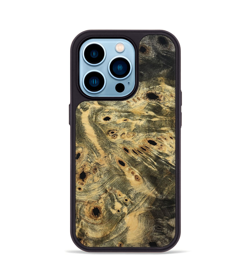 iPhone 14 Pro Wood Phone Case - Kamden (Wood Burl, 798551)