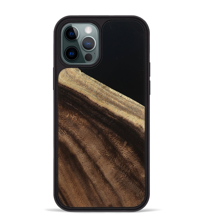 iPhone 12 Pro Max Wood Phone Case - Brent (Wood Burl, 798552)