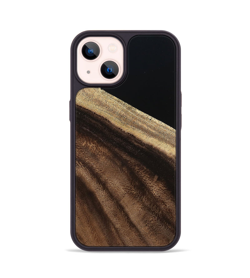 iPhone 14 Wood Phone Case - Brent (Wood Burl, 798552)