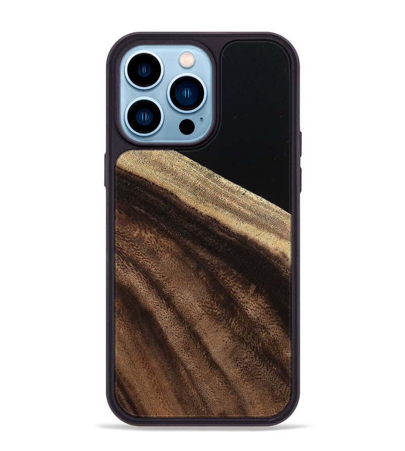iPhone 14 Pro Max Wood Phone Case - Brent (Wood Burl, 798552)