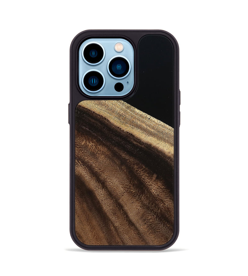 iPhone 14 Pro Wood Phone Case - Brent (Wood Burl, 798552)