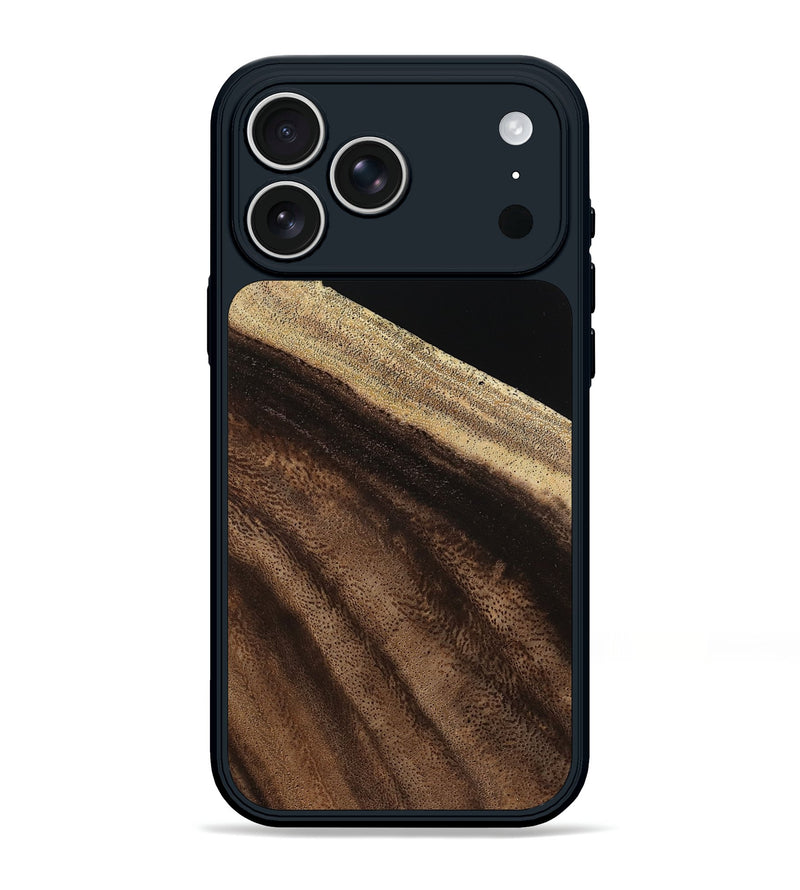 iPhone 17 Pro Max Wood Phone Case - Brent (Wood Burl, 798552)