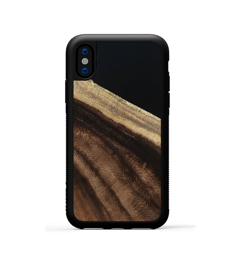 iPhone Xs Wood Phone Case - Brent (Wood Burl, 798552)