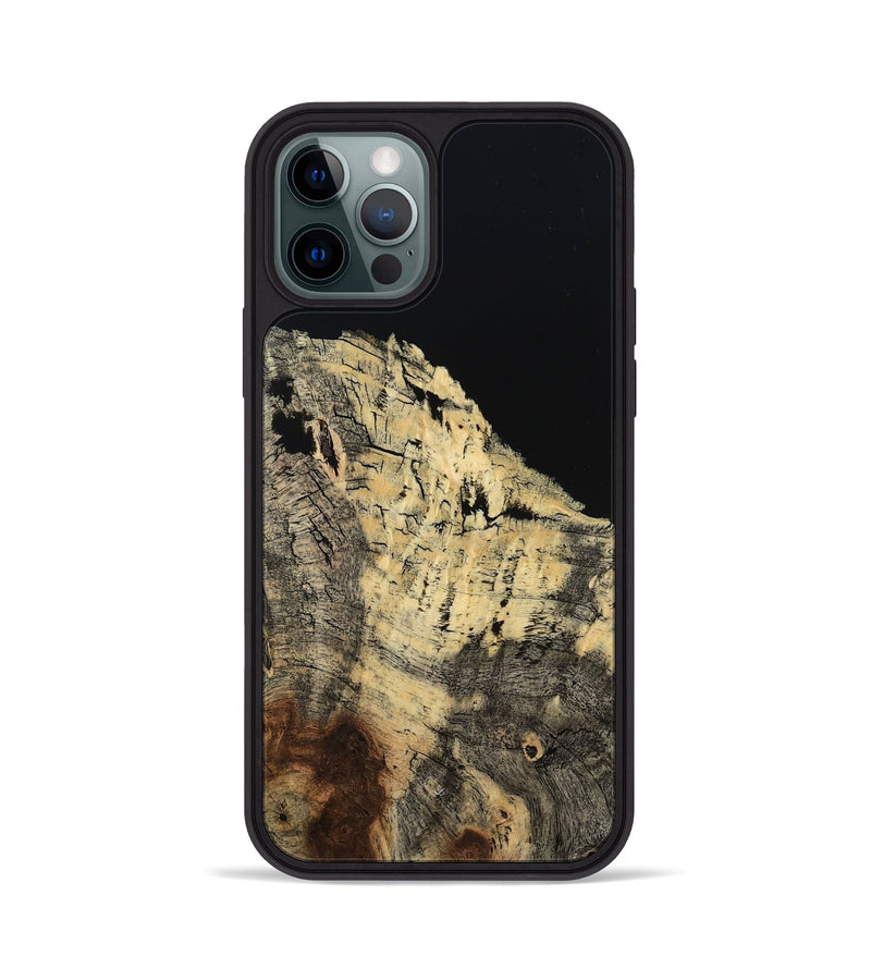 iPhone 12 Pro Wood Phone Case - Love (Wood Burl, 798553)