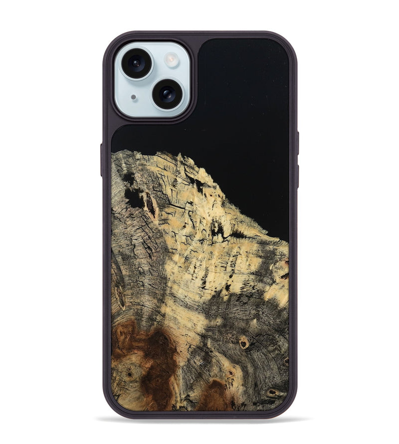 iPhone 15 Plus Wood Phone Case - Love (Wood Burl, 798553)
