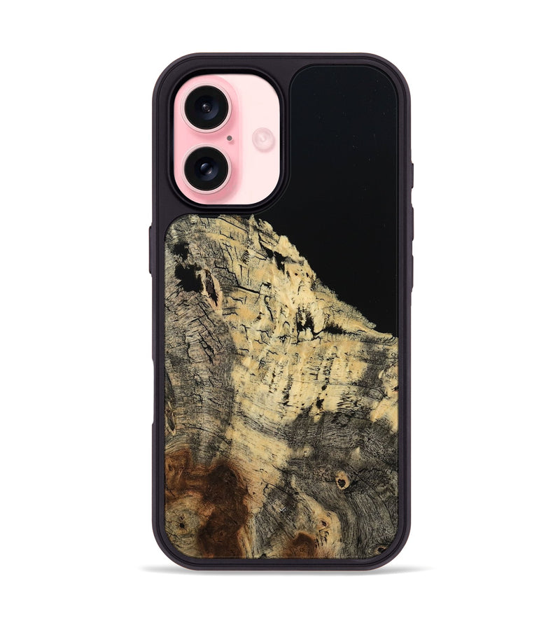 iPhone 16 Wood Phone Case - Love (Wood Burl, 798553)