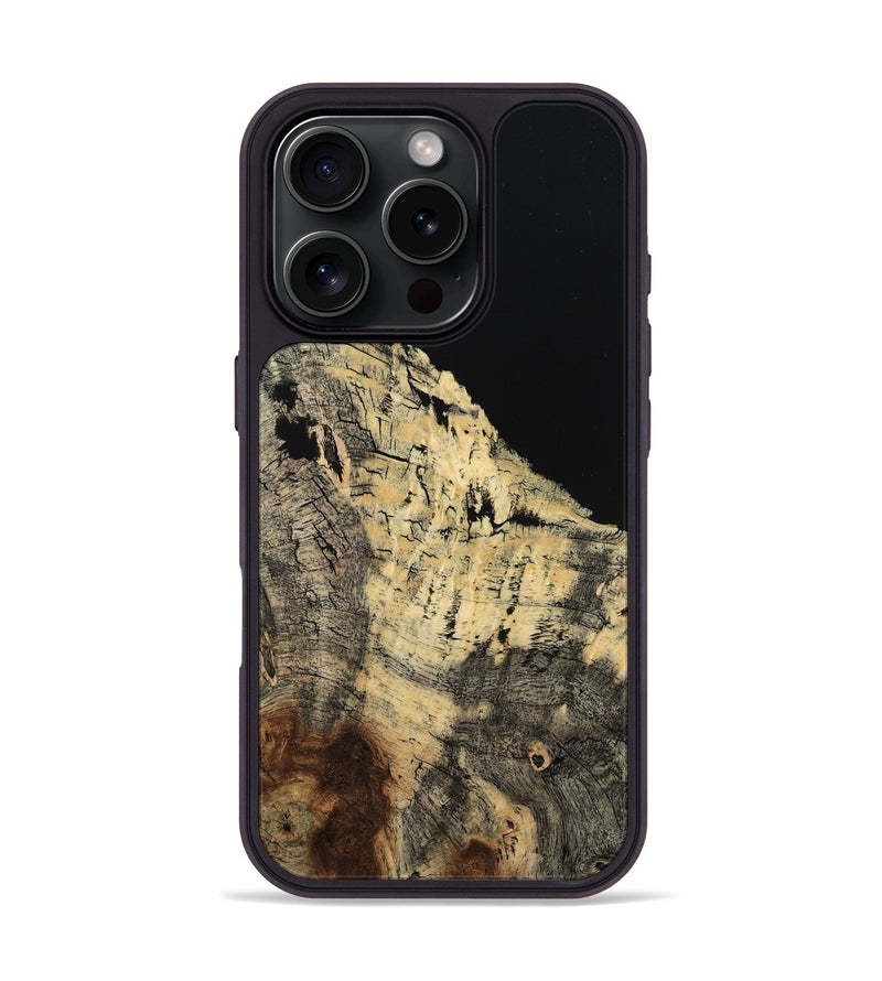iPhone 16 Pro Wood Phone Case - Love (Wood Burl, 798553)