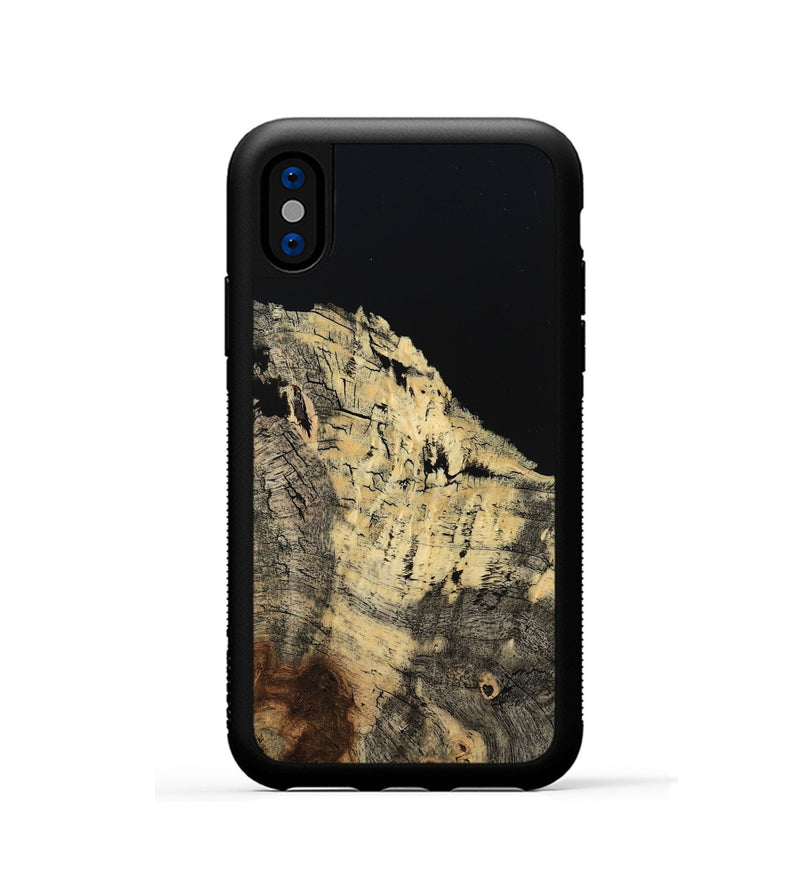 iPhone Xs Wood Phone Case - Love (Wood Burl, 798553)