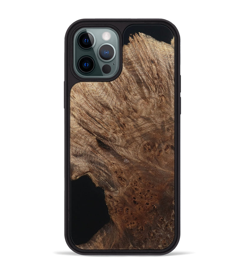 iPhone 12 Pro Max Wood Phone Case - Elisha (Wood Burl, 798554)