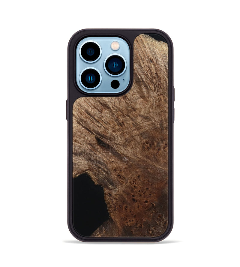 iPhone 14 Pro Wood Phone Case - Elisha (Wood Burl, 798554)