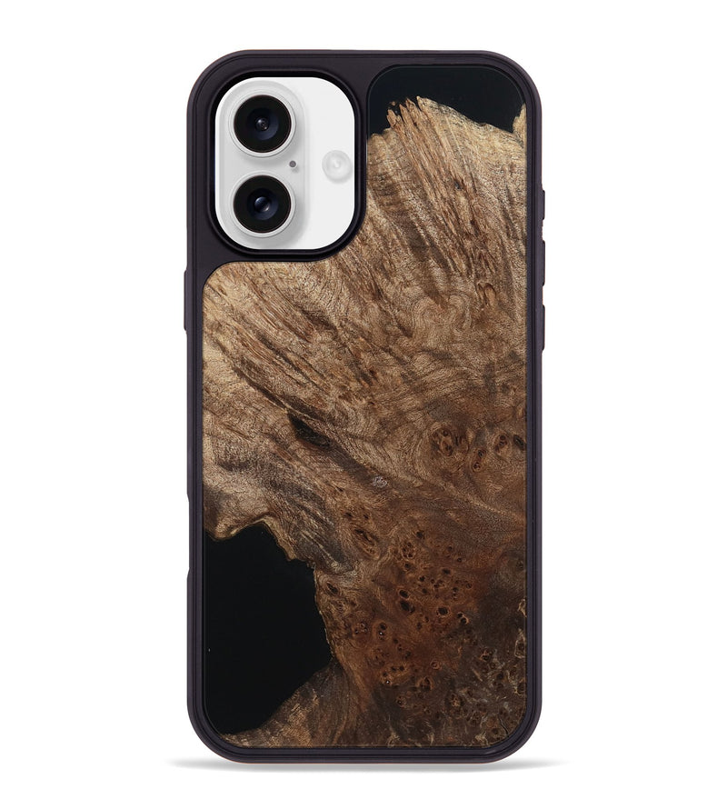 iPhone 16 Plus Wood Phone Case - Elisha (Wood Burl, 798554)
