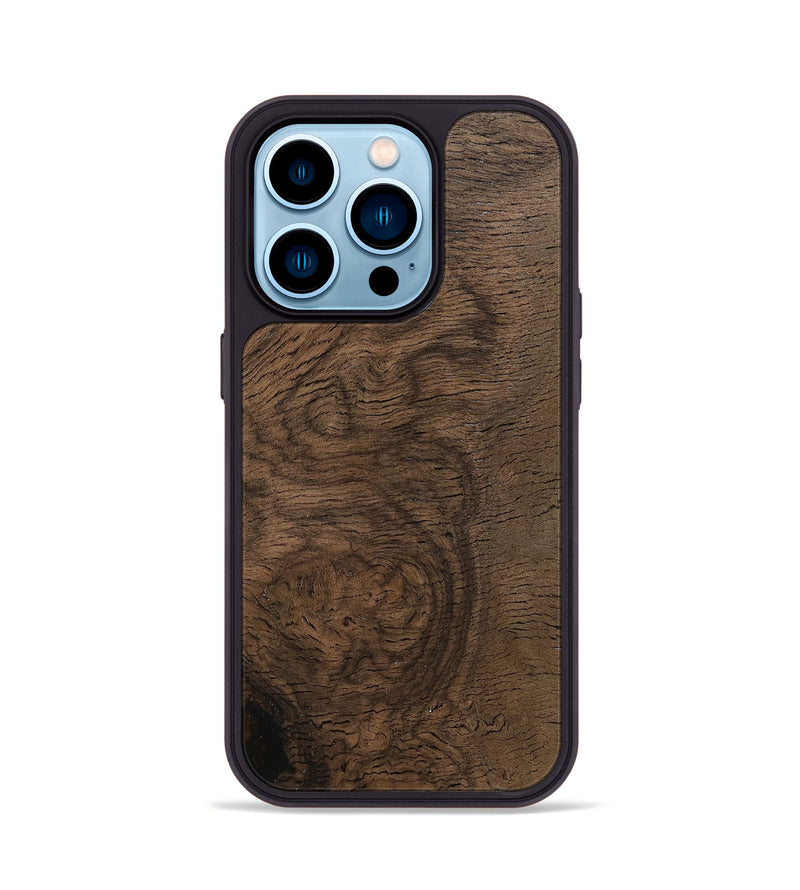 iPhone 14 Pro Wood Phone Case - Leonora (Wood Burl, 798555)
