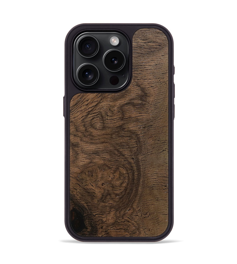iPhone 15 Pro Wood Phone Case - Leonora (Wood Burl, 798555)