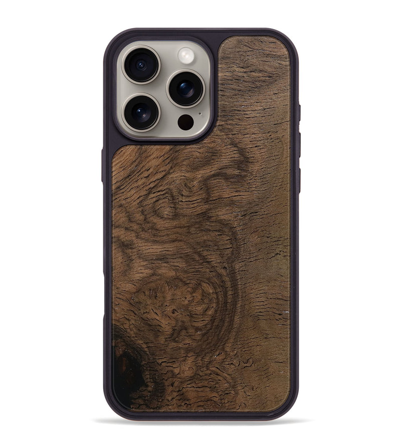iPhone 16 Pro Max Wood Phone Case - Leonora (Wood Burl, 798555)