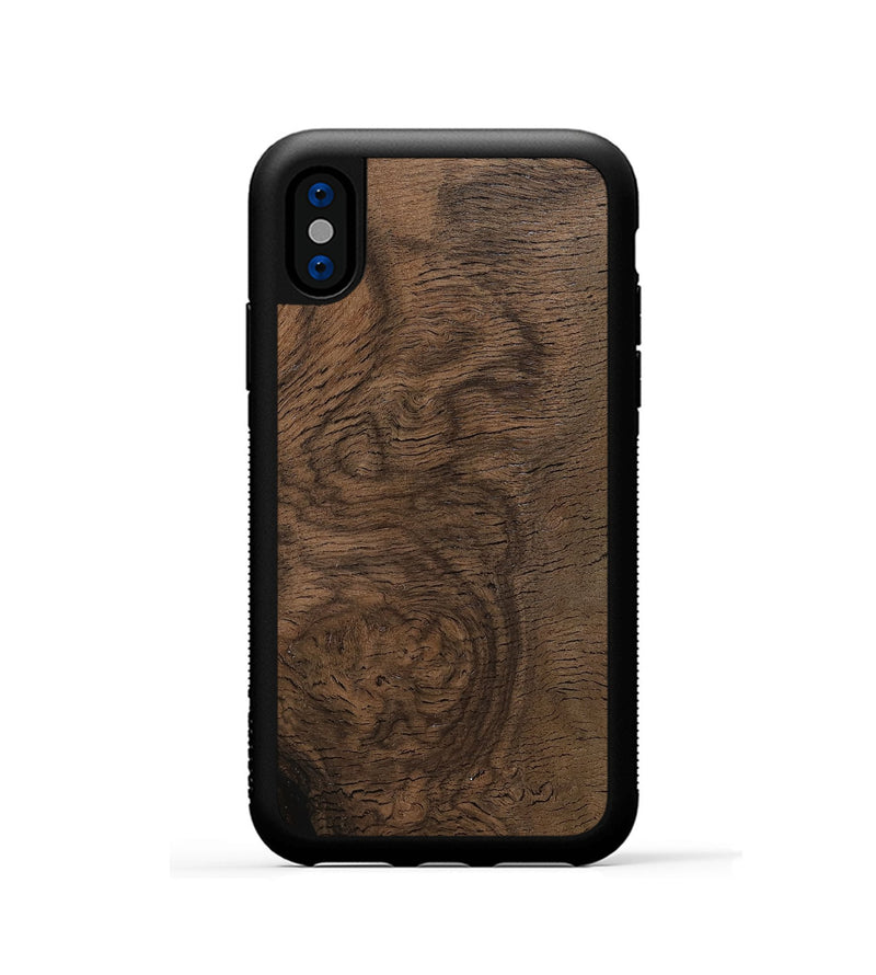 iPhone Xs Wood Phone Case - Leonora (Wood Burl, 798555)