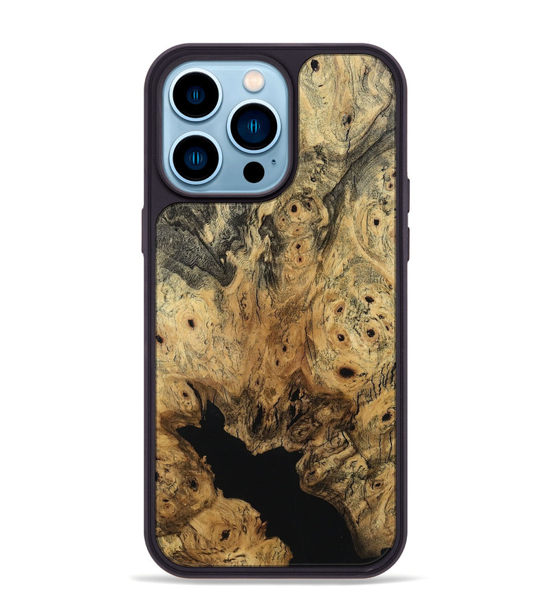 iPhone 14 Pro Max Wood Phone Case - Kayla (Wood Burl, 798556)