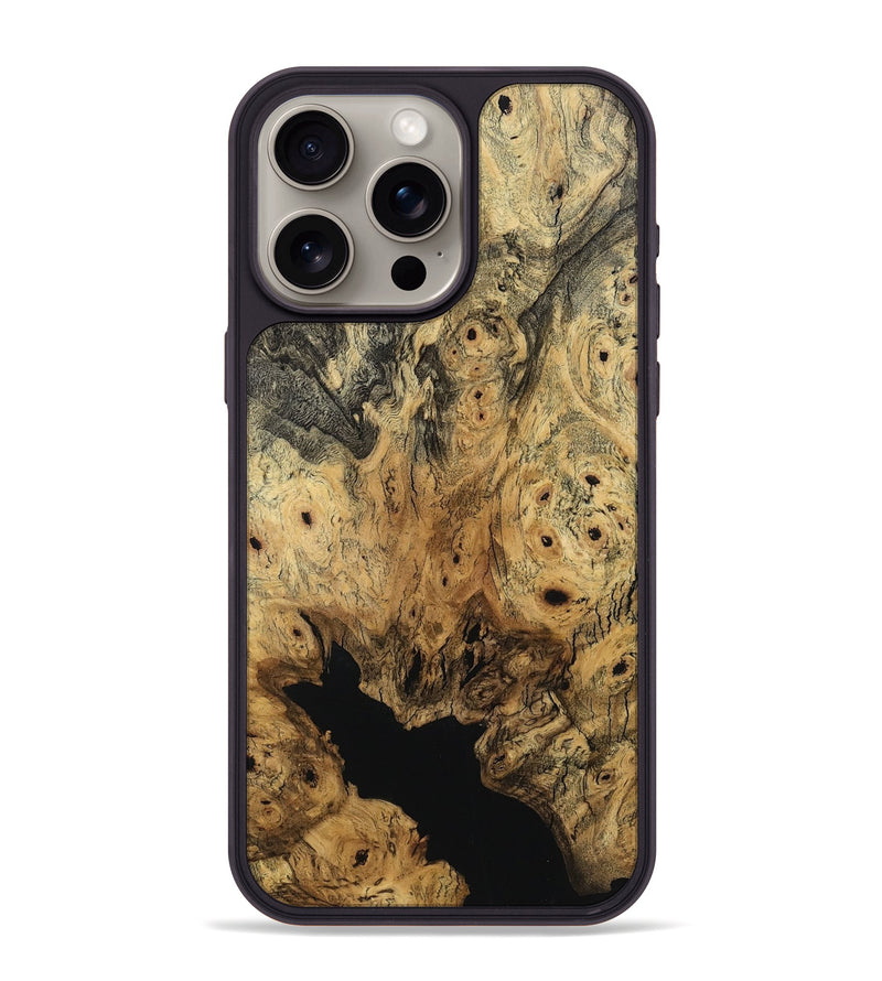 iPhone 15 Pro Max Wood Phone Case - Kayla (Wood Burl, 798556)