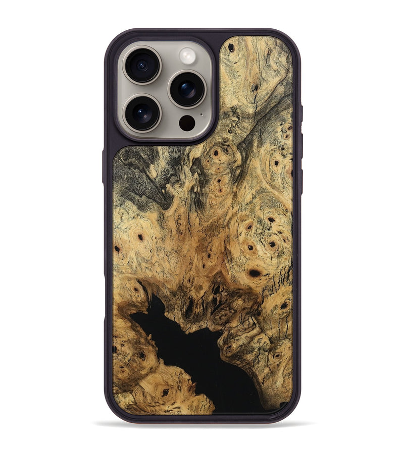 iPhone 16 Pro Max Wood Phone Case - Kayla (Wood Burl, 798556)