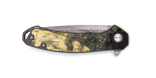 EDC Wood Pocket Knife - Debbie (Wood Burl, 798557)