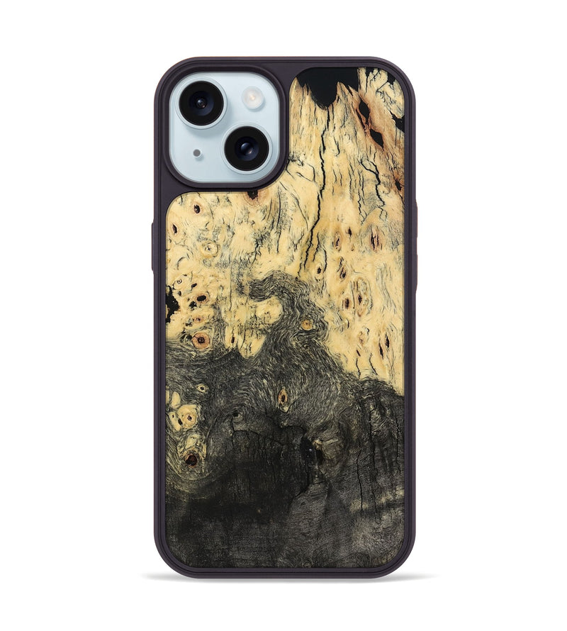 iPhone 15 Wood Phone Case - Debbie (Wood Burl, 798557)
