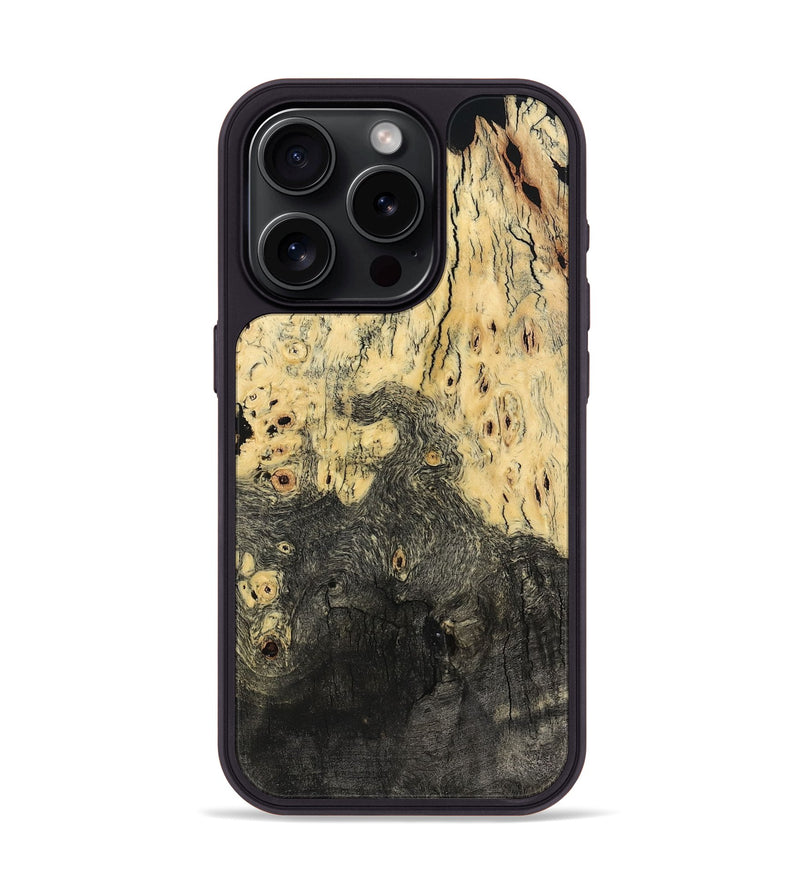 iPhone 15 Pro Wood Phone Case - Debbie (Wood Burl, 798557)