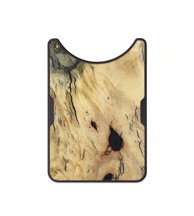Alloy Wood Wallet - Alyssa (Wood Burl, 798558)