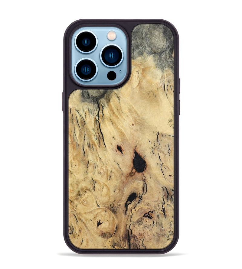 iPhone 14 Pro Max Wood Phone Case - Alyssa (Wood Burl, 798558)