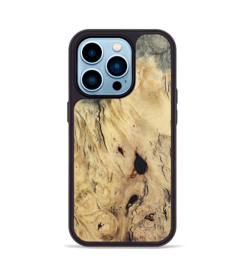 iPhone 14 Pro Wood Phone Case - Alyssa (Wood Burl, 798558)