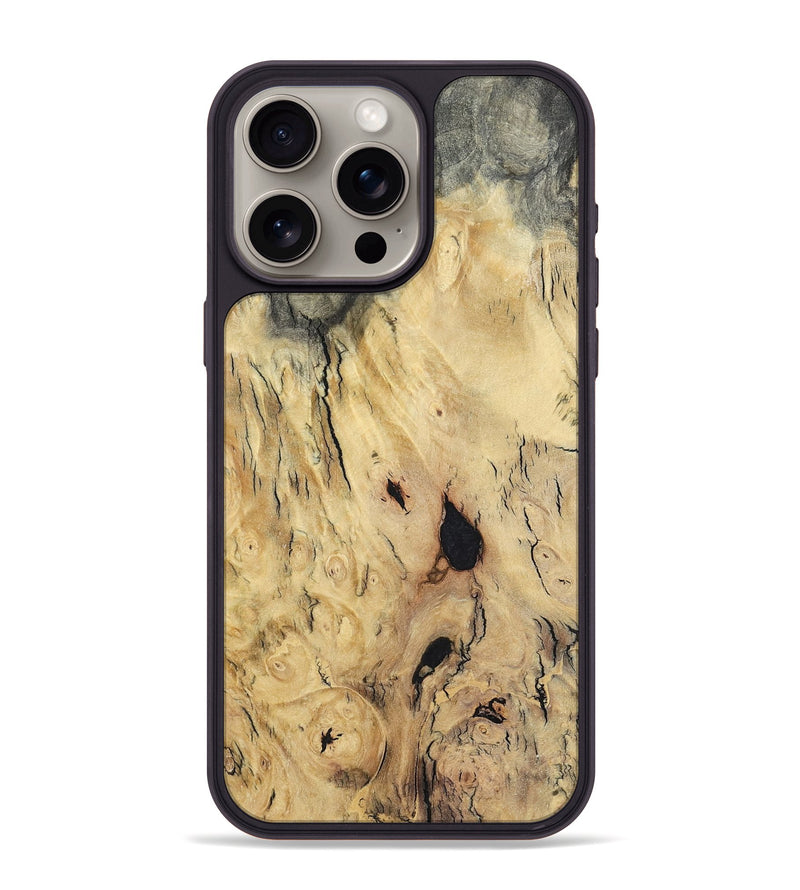 iPhone 15 Pro Max Wood Phone Case - Alyssa (Wood Burl, 798558)