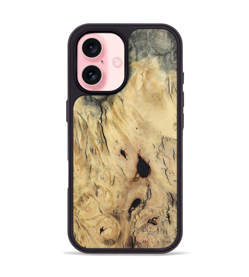 iPhone 16 Wood Phone Case - Alyssa (Wood Burl, 798558)
