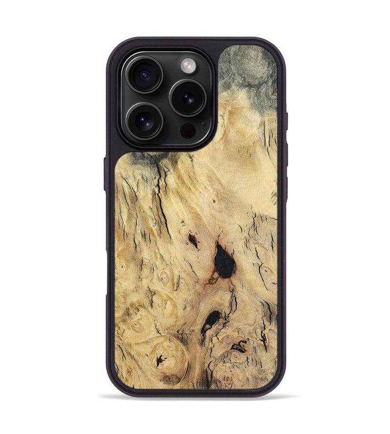 iPhone 16 Pro Wood Phone Case - Alyssa (Wood Burl, 798558)