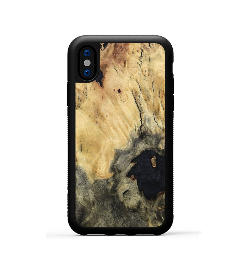 iPhone Xs Wood Phone Case - Marlen (Wood Burl, 798559)