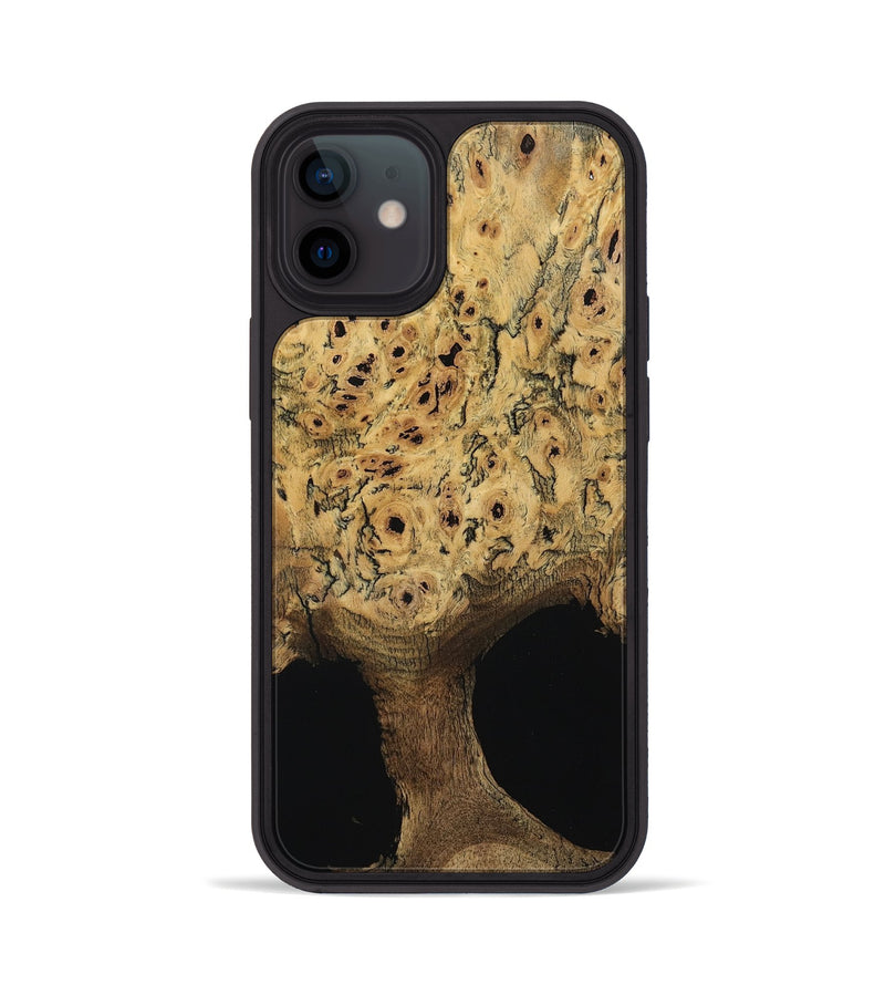 iPhone 12 Wood Phone Case - Shamika (Wood Burl, 798560)
