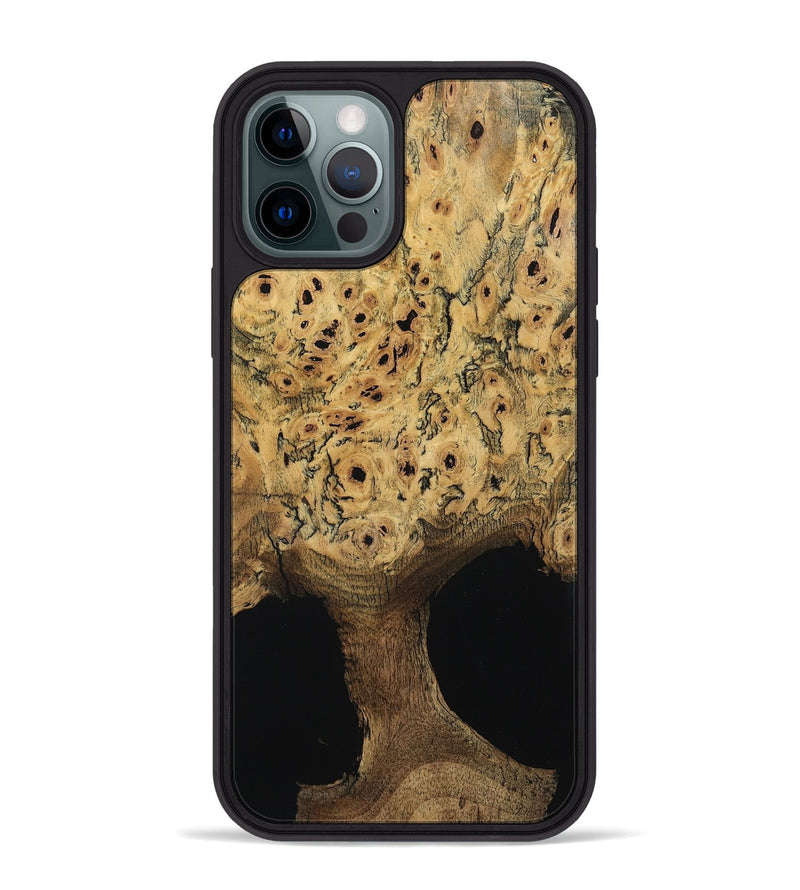 iPhone 12 Pro Max Wood Phone Case - Shamika (Wood Burl, 798560)