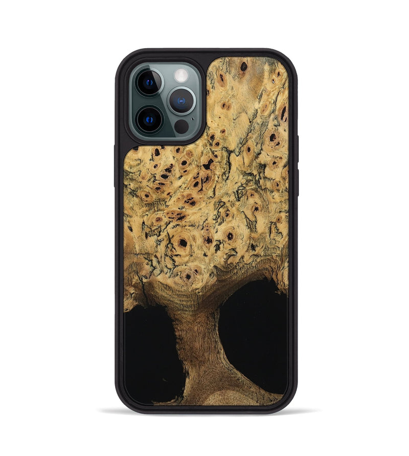 iPhone 12 Pro Wood Phone Case - Shamika (Wood Burl, 798560)