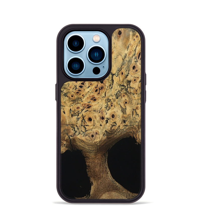 iPhone 14 Pro Wood Phone Case - Shamika (Wood Burl, 798560)