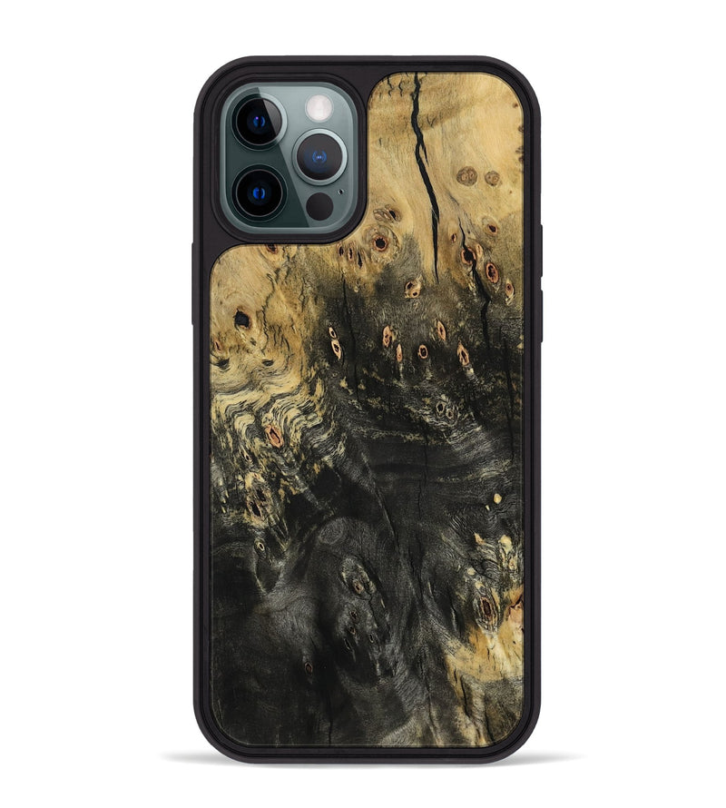iPhone 12 Pro Max Wood Phone Case - Hailie (Wood Burl, 798562)