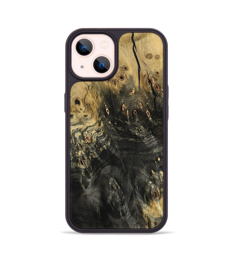 iPhone 14 Wood Phone Case - Hailie (Wood Burl, 798562)
