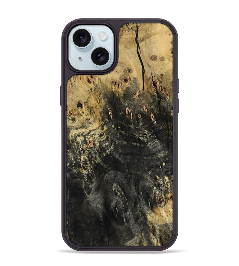 iPhone 15 Plus Wood Phone Case - Hailie (Wood Burl, 798562)