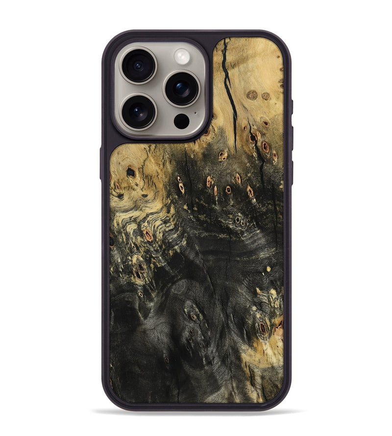 iPhone 15 Pro Max Wood Phone Case - Hailie (Wood Burl, 798562)