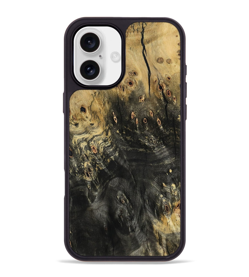 iPhone 16 Plus Wood Phone Case - Hailie (Wood Burl, 798562)